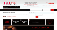 Desktop Screenshot of bddeliveries.ca