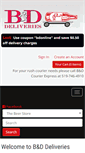 Mobile Screenshot of bddeliveries.com